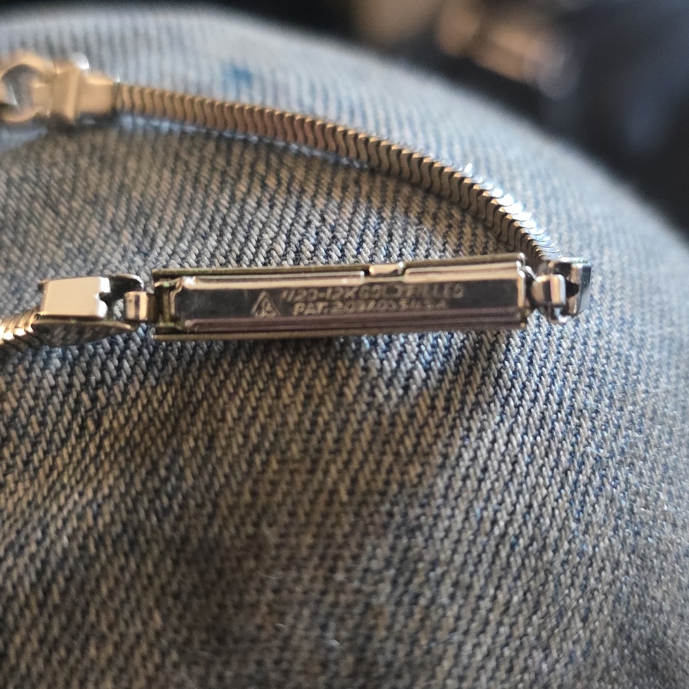 Illinois Silver-tone Vintage Rectangular Wristwat… - image 3